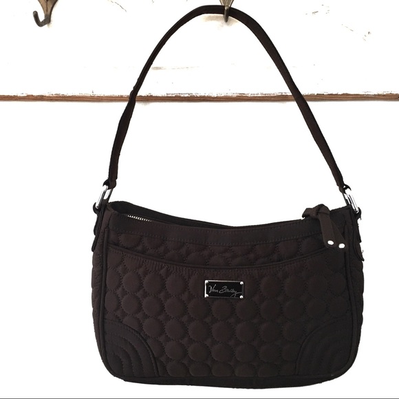 Vera Bradley Handbags - Vera Bradley Brown Quilted  Shoulder Bag Baroque